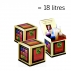 Pack 3 coffrets FLORAGEL