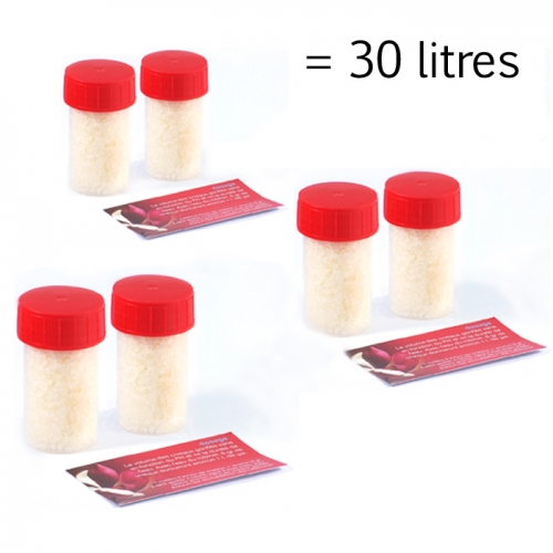 Pack 6 tubes de cristaux hydo-rétenteurs Pack 6 tubes de cristaux hydo-rétenteurs
