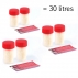 Pack 6 tubes de cristaux hydo-rétenteurs