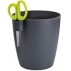 Aromate, pot anthracite simple pour basilic, menthe, etc...