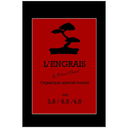 Extérieur - Engrais organique spécial bonsaï d'extérieur - 100 grammes Extérieur - Engrais organique spécial bonsaï d'extérieur - 100 grammes