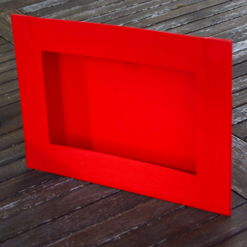 Cadre rectangle rouge Cadre rectangle rouge