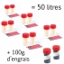 Super Pack 50 litres + 100 g d'engrais